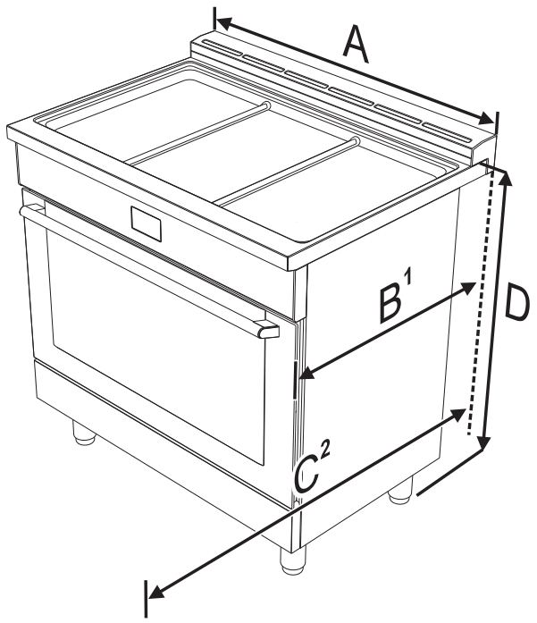Electrolux ECFG3668AS 36 Front Control Freestanding Gas Range - FIGURTE 3