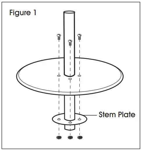 ULINE H-8539 Benchtop Rotabin - Fig1