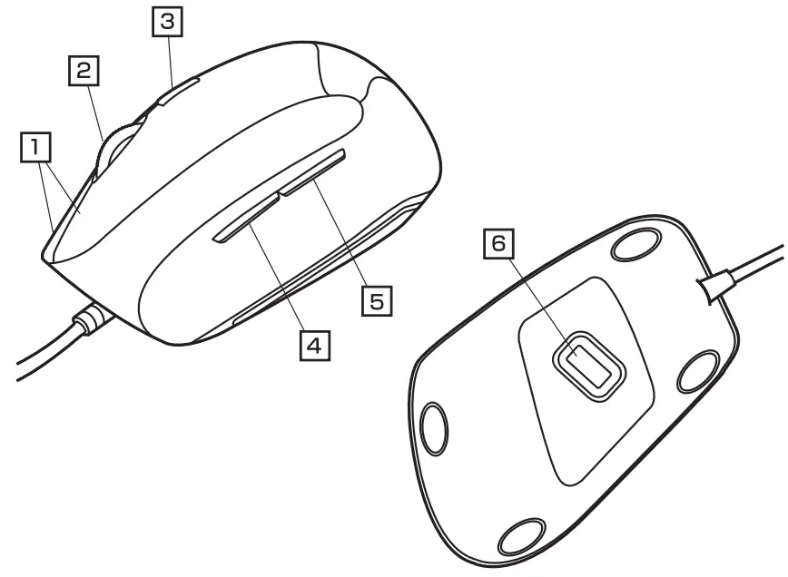 SANWA MA ERG9N Ergonomic Silent Mouse - 1