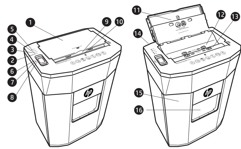 AF809 Auto Feed Microcut Paper Shredder overview