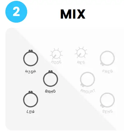 ARTEMIS Envelope Sweep Modes Modulated Filter Pedal - fig 1