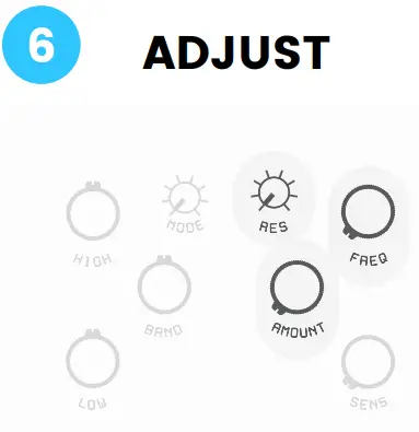 ARTEMIS Envelope Sweep Modes Modulated Filter Pedal - fig 5