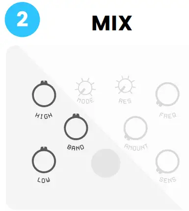 ARTEMIS Envelope Sweep Modes Modulated Filter Pedal - fig 7