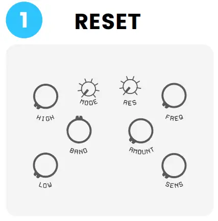 ARTEMIS Envelope Sweep Modes Modulated Filter Pedal - fig