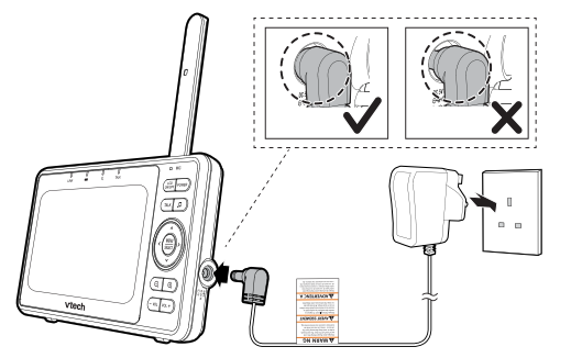 vtech RM5754HD Baby Monitor - fig 9