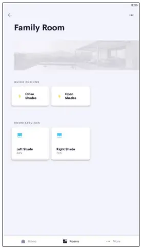Quick Actions Displayed