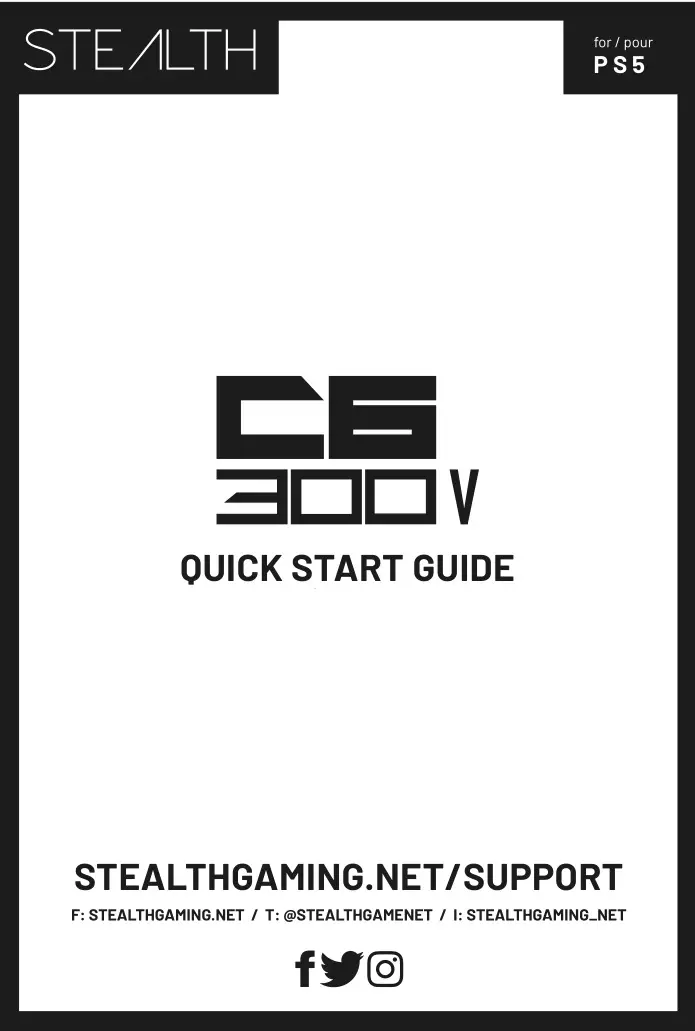 STEALTH GAMING C6-300V Stereo Gaming Headset User Guide