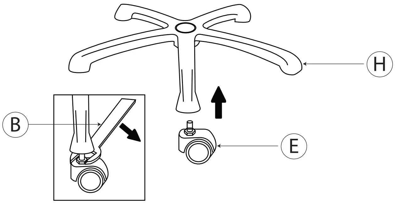 CTA PAD-HFSVP VESA Compatible Heavy Duty Height Adjustable Rolling Floor Stand fig 2
