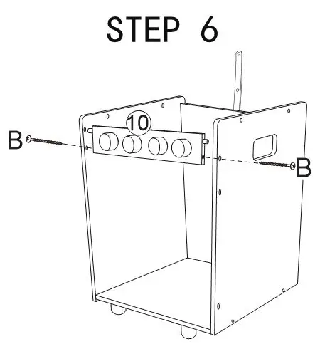 anko 7223 FSC Wooden Oven - Step 6