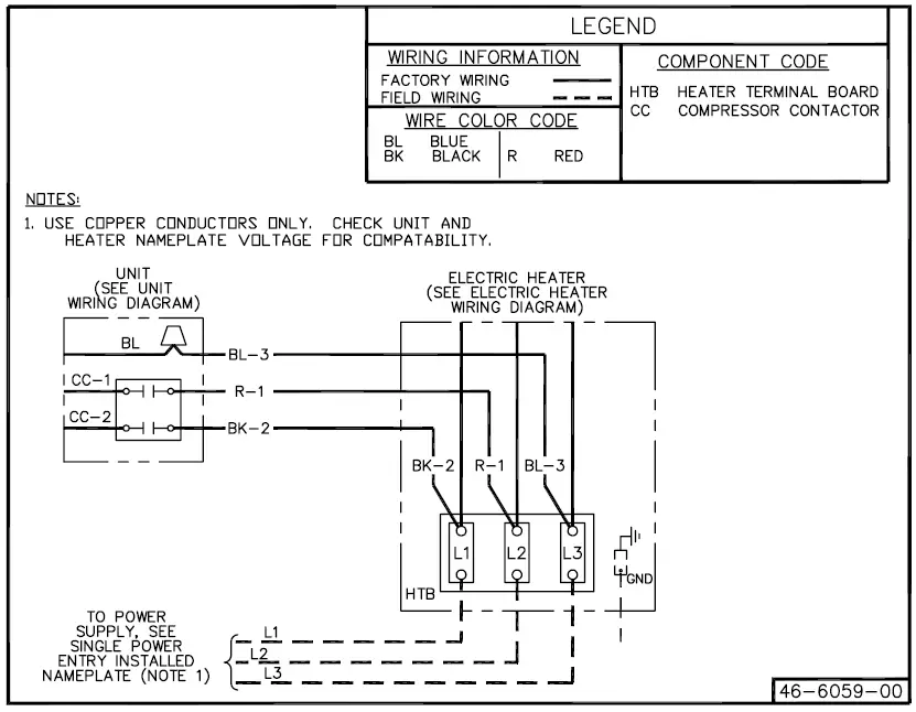 TRANE-BAYSPEK060-Single-Point-Entry-Kit-FIG-11