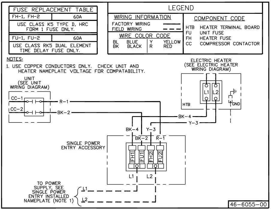 TRANE-BAYSPEK060-Single-Point-Entry-Kit-FIG-13
