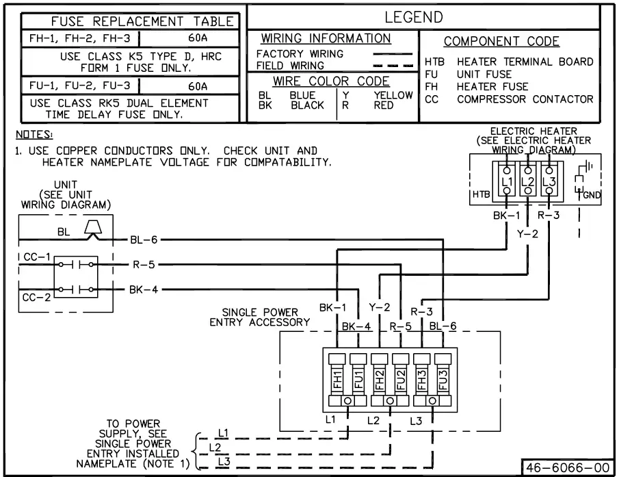 TRANE-BAYSPEK060-Single-Point-Entry-Kit-FIG-19