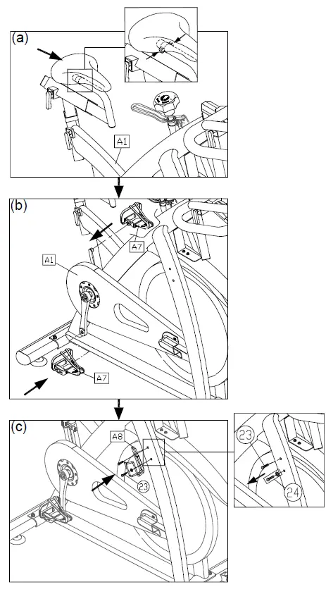 SportsArt-C510-Indoor-Cycle-with-Console- (6)