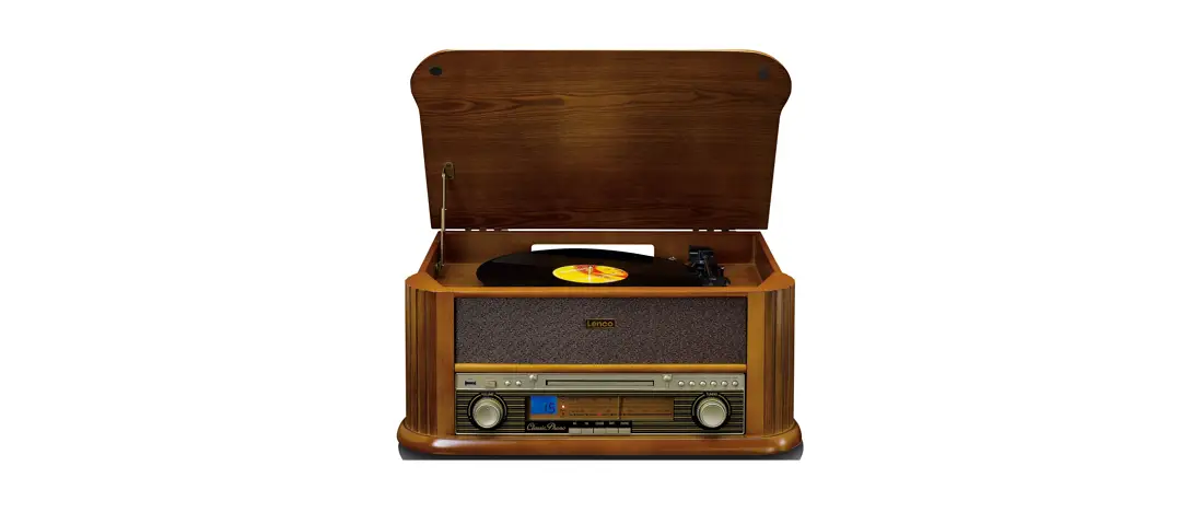 Lenco Tcd-2570 Wooden Turntable With Fm-dab+ Radio User Manual