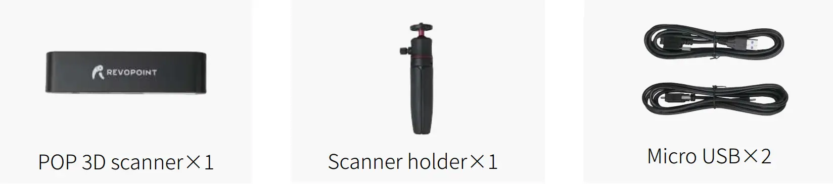 REVOPOINT POP 3D Scanner with Turntable 0.3mm Accuracy - fig 1