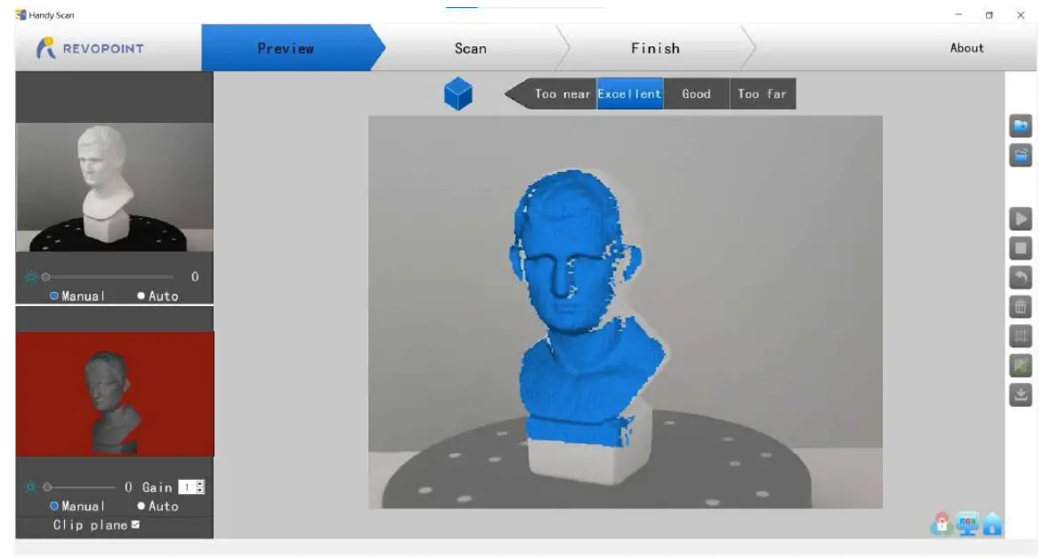 REVOPOINT POP 3D Scanner with Turntable 0.3mm Accuracy - fig 11
