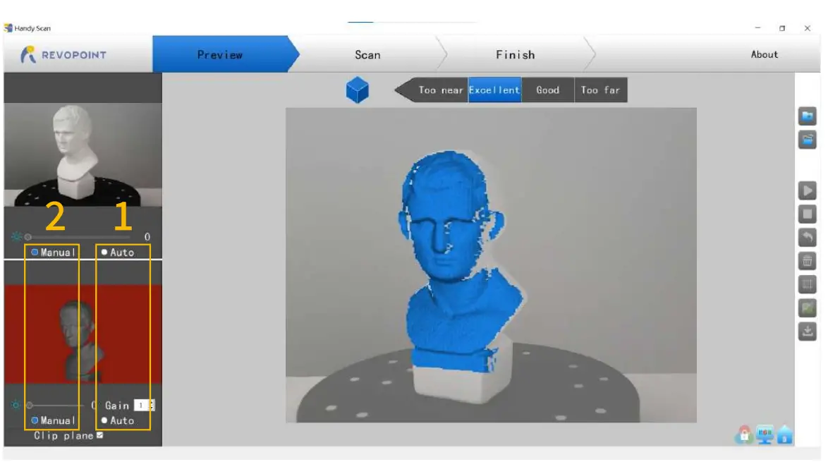REVOPOINT POP 3D Scanner with Turntable 0.3mm Accuracy - fig 12