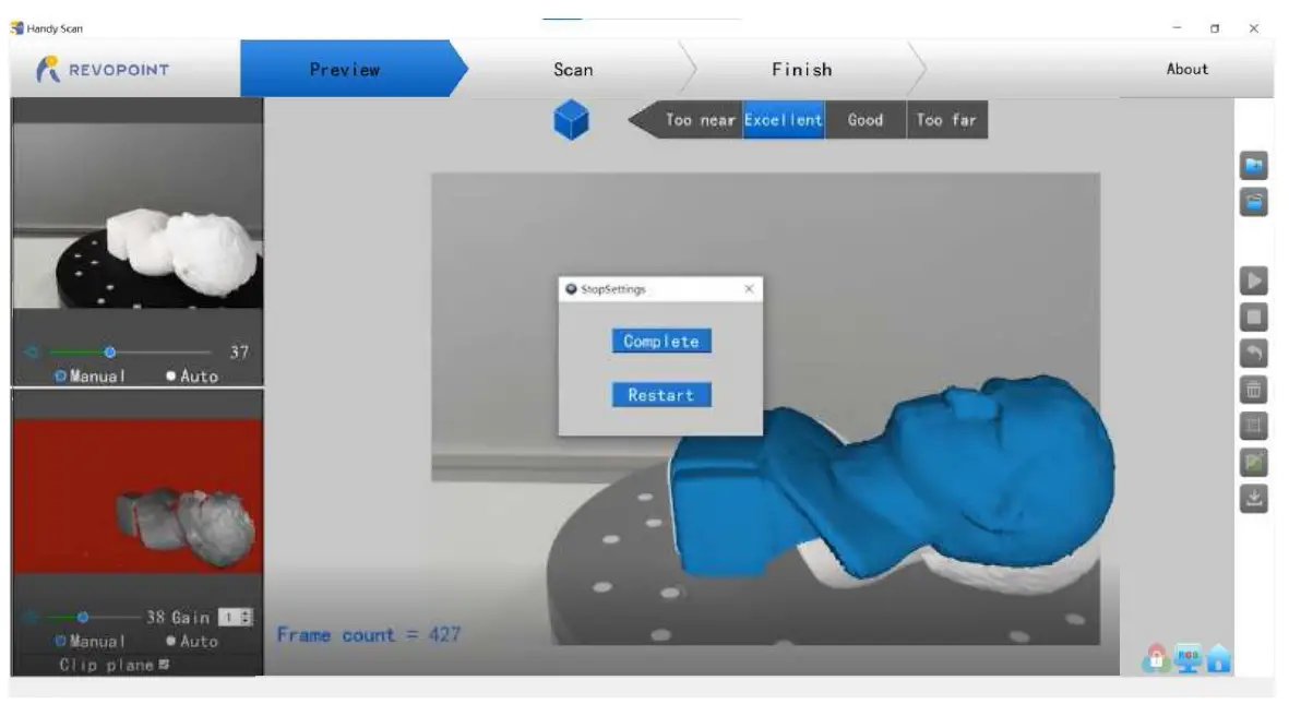 REVOPOINT POP 3D Scanner with Turntable 0.3mm Accuracy - fig 16