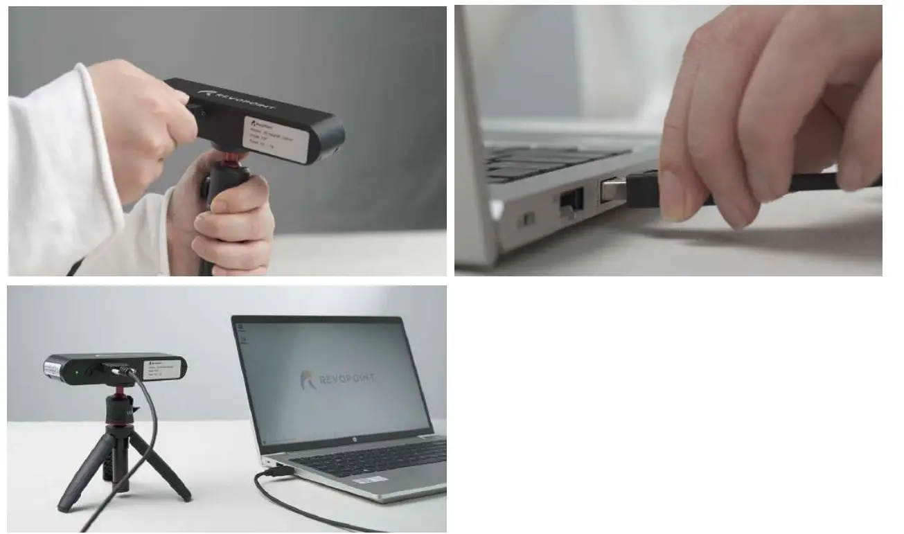 REVOPOINT POP 3D Scanner with Turntable 0.3mm Accuracy - fig 6