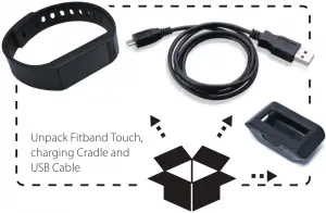 Unpack Fitband Touch