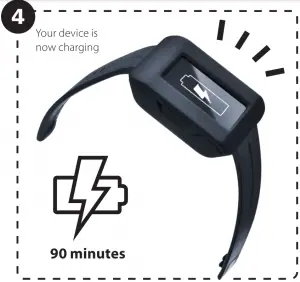 Your device is now charging