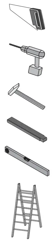 HORNBACH 7798 Garden shed Karibu Tossens 3 297 x 297 cm grey - Figure 2