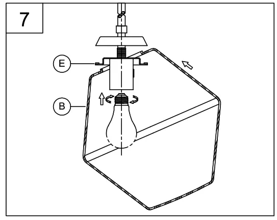 PROGRESS LIGHTING P500409 Copeland Brushed Gold Mid-century Etched Glass Geometric Led - 9