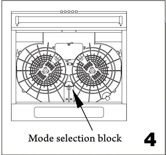 eurotech ED-RHW60BK 60cm Wall Canopy Rangehood - fig 5