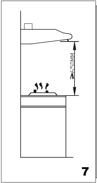 eurotech ED-RHW60BK 60cm Wall Canopy Rangehood - fig 8