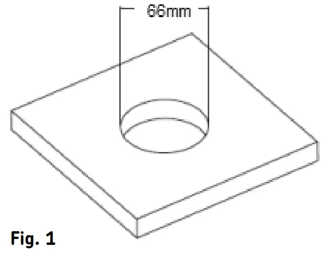 Knightsbridge SPEKFCWA Spektroled Fixed Fire Rated Downlight - FIG1