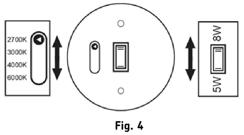 Knightsbridge SPEKFCWA Spektroled Fixed Fire Rated Downlight - FIG4