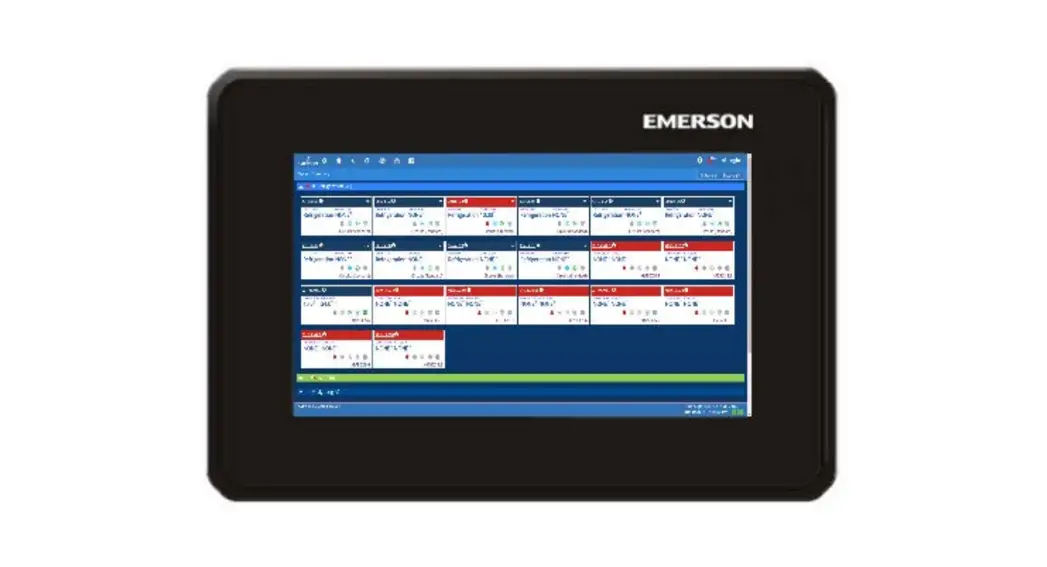 Emerson Site Supervisor 10-inch Display User Guide