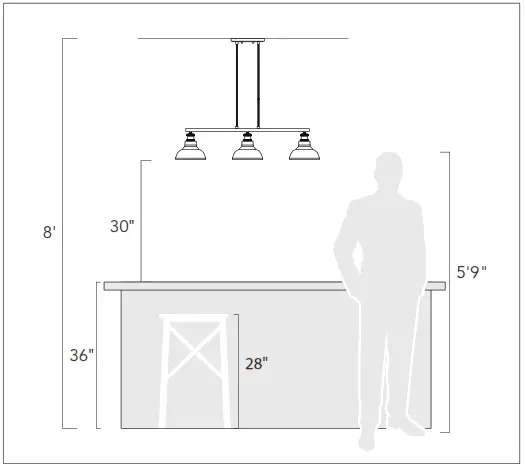 GOLDEN LIGHTING 0865 FM AGV TEAL Kinsley 2 Light 14 Inch Wide Semi Flush Ceiling Fixture - Figure 1