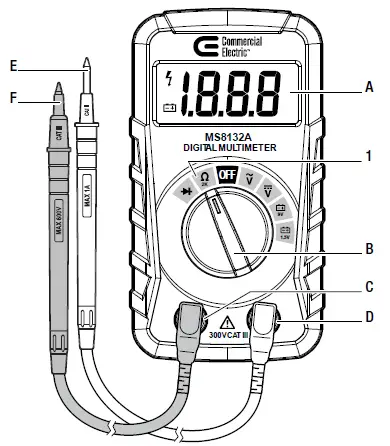 Commercial Electric MS8132A DIGITAL MULTIMETER-fig-12