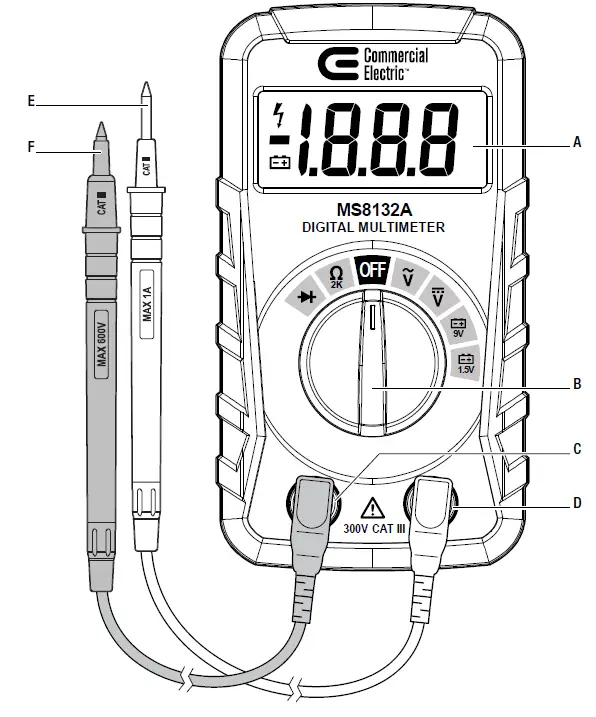 Commercial Electric MS8132A DIGITAL MULTIMETER-fig-9