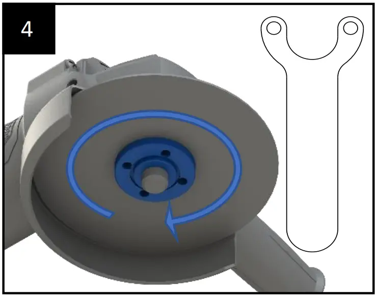 Change Grinding Wheel