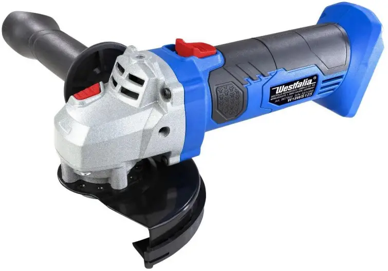 westfalia W18WS125 Cordless Angle Grinder Li-Ion