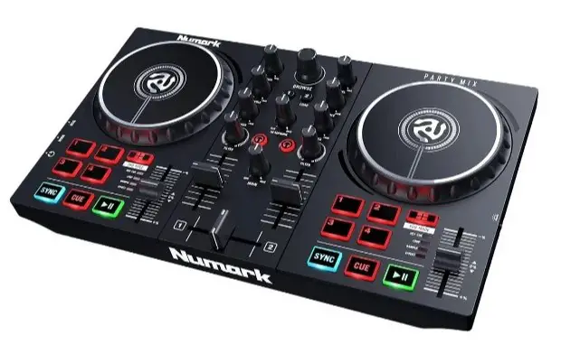 Numark Party Mix Live DJ Controller Built In Light Show and Speakers Produdct