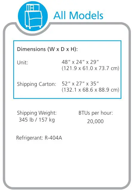 proDIGY PLUS C1448 1400lb Modular Cube Ice Machine - All Models