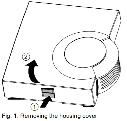 Honeywell Home HCW 82 Home Wireless indoor Thermometer-Fig. 1