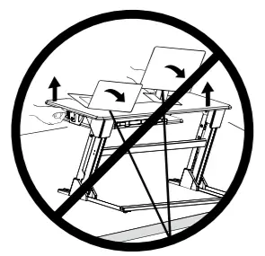 VIVO DESK-V000VS Height Adjustable 32 Inch Stand Up -FIGURE 14