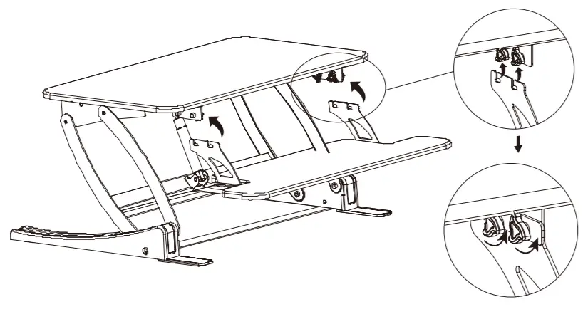 VIVO DESK-V000VS Height Adjustable 32 Inch Stand Up -FIGURE 7