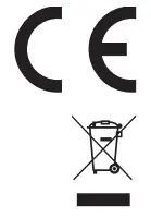 CE and Disposal Logo