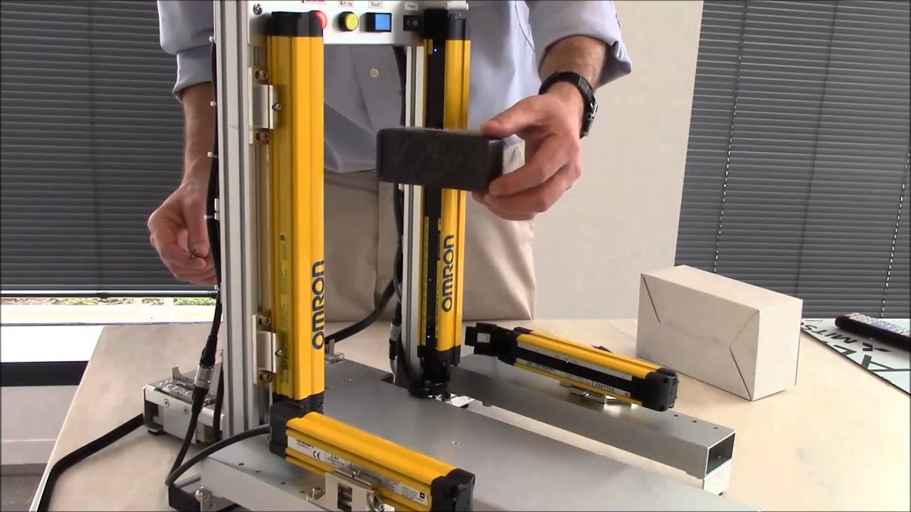 Omron F3sg-r Series Safety Light Curtain Instructions Omron F3sg-r Series Safety Light Curtain Instructions