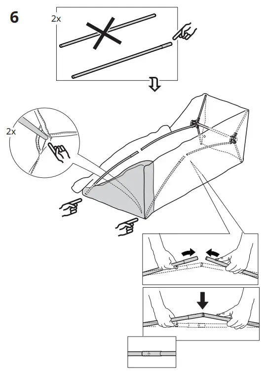 IKEA 103.393.31 Vuku Wardrobe - PAT6