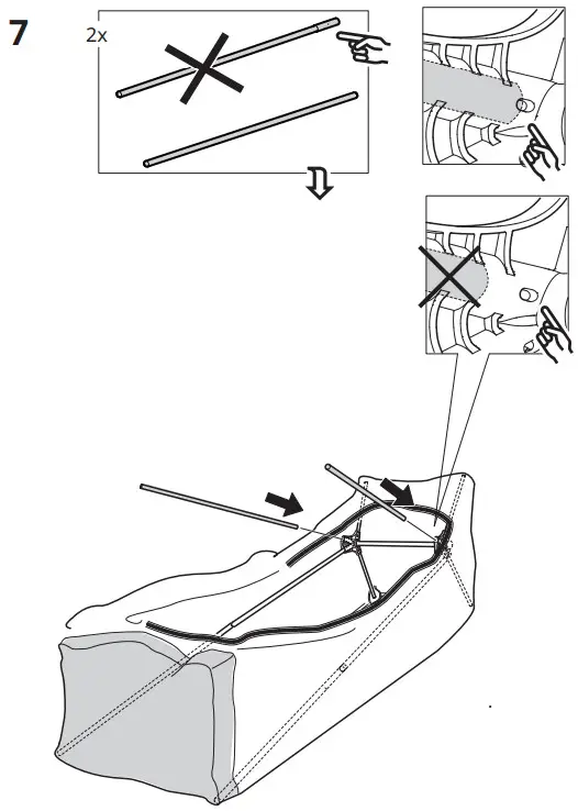 IKEA 103.393.31 Vuku Wardrobe - PAT7