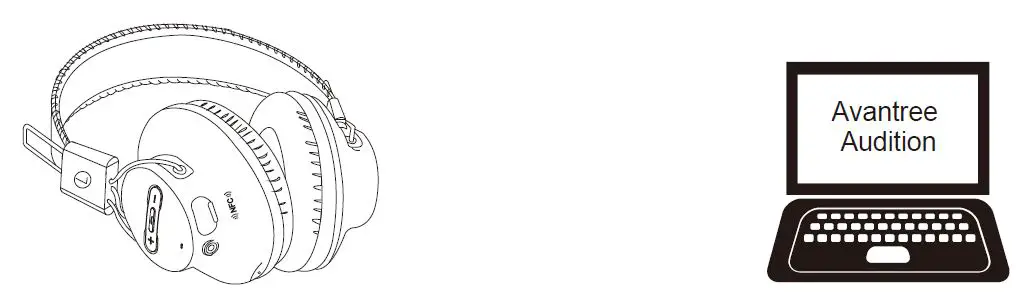 Avantree BTHS-AS9P Low Latency Wireless Headphones fiig10