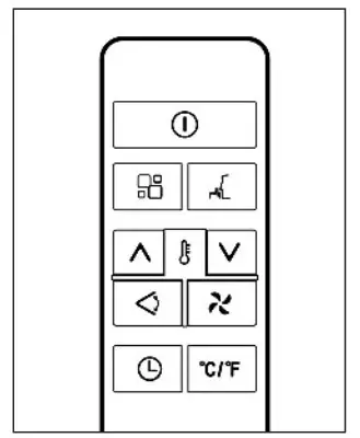 GLOBAL INDUSTRIAL 293065 Portable Air- REMOTE CONTROL 2