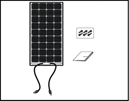 xantrex 781-0110 110W Solar Flex Panel-figure1
