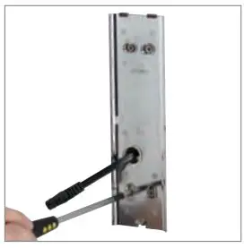 AQUALISA HQD1017 HiQu Digital Concealed Shower with Diverter Installation Guide - Apply a thin bead of mastic to the mastic groove